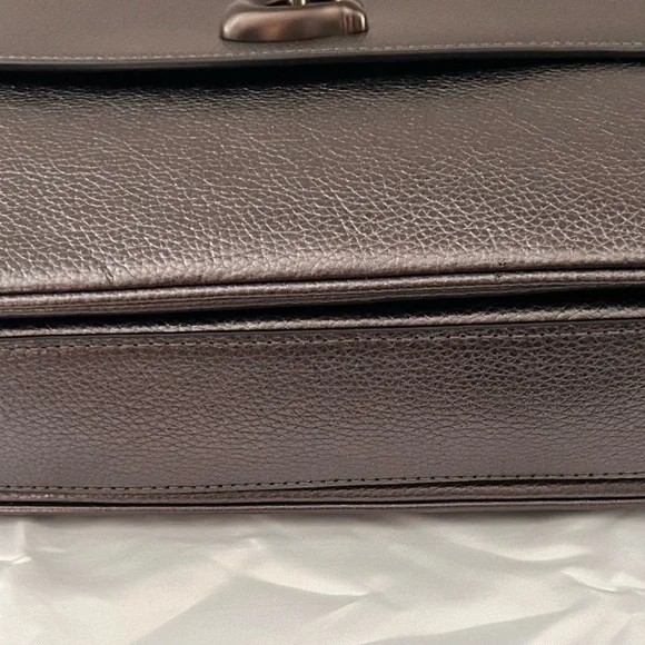 Coach Cassie Crossbody Bag Metallic Graphite - Picture 5 of 9